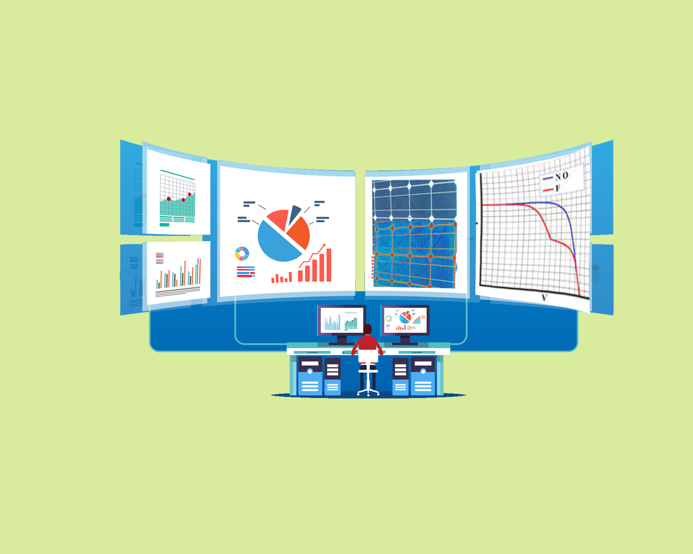 Diagnose faults through data monitoring